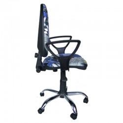 Krzesło Formuła 1 Blue Chrom