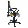 Krzesło Formuła 1 Yellow Black