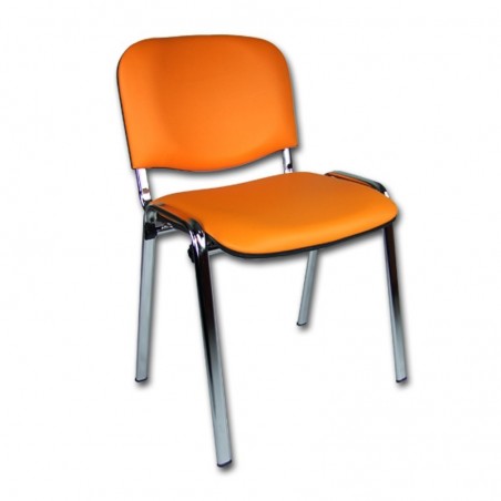 Krzesło Iso Chrom Skaj