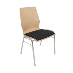 Krzesło Svezia tapicerowana siedzisko