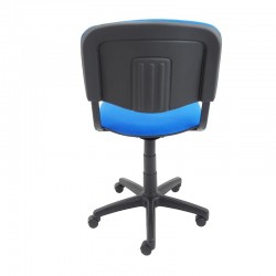 Krzesło Iso Black Obrotowe Kółka