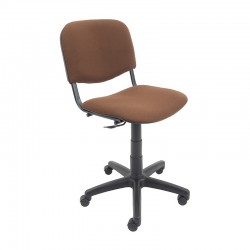 Krzesło Iso Black Obrotowe Kółka