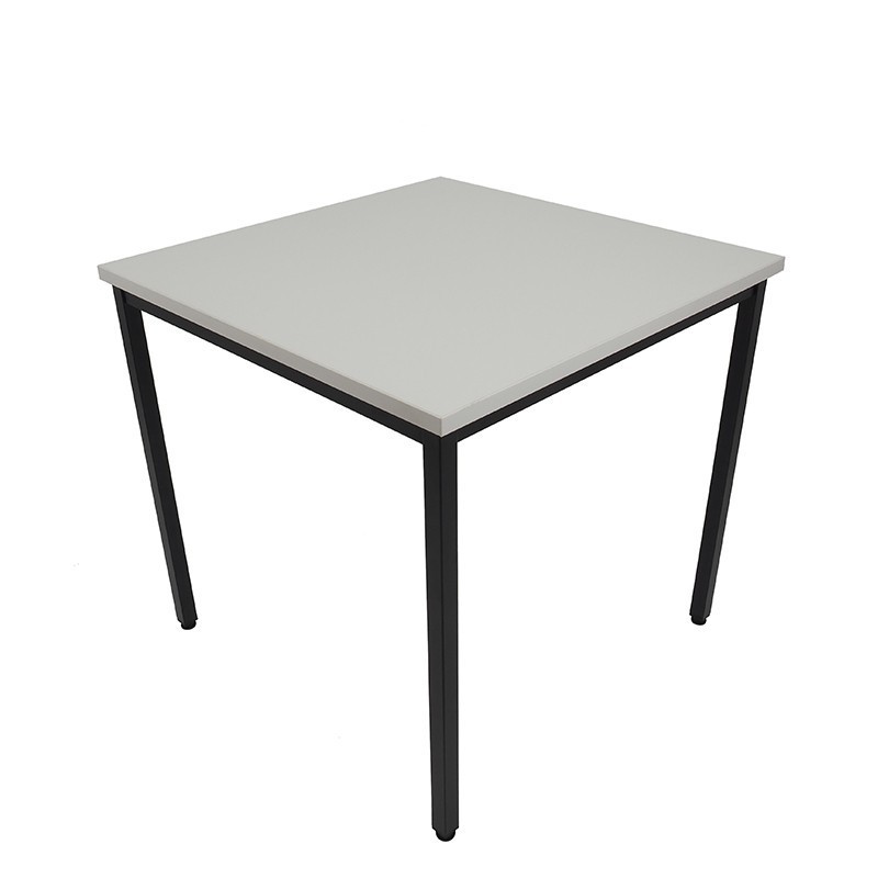 Stół kwadratowy Box Black 80x80 Szary