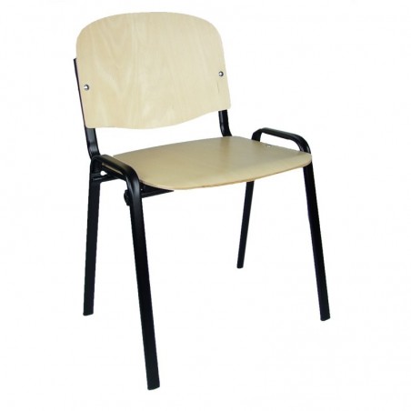 Krzesło Iso Black Sklejka