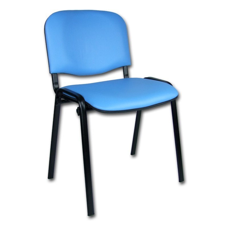 Krzesło Iso Black Skaj