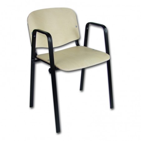 Krzesło Iso Sklejka z podłokietnikiem