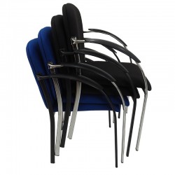 Krzesło Barcelona Skaj Black