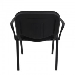 Krzesło Iso Black z podłokietnikami