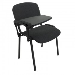 Krzesło Iso Black z pulpitem