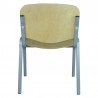 Krzesło Iso Alu Sklejka 9 mm