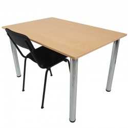 Stół prostokątny 120x80 Buk